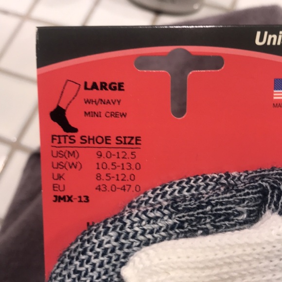 Thorlo unisex large mini crew running sock new conditions - Picture 2 of 6